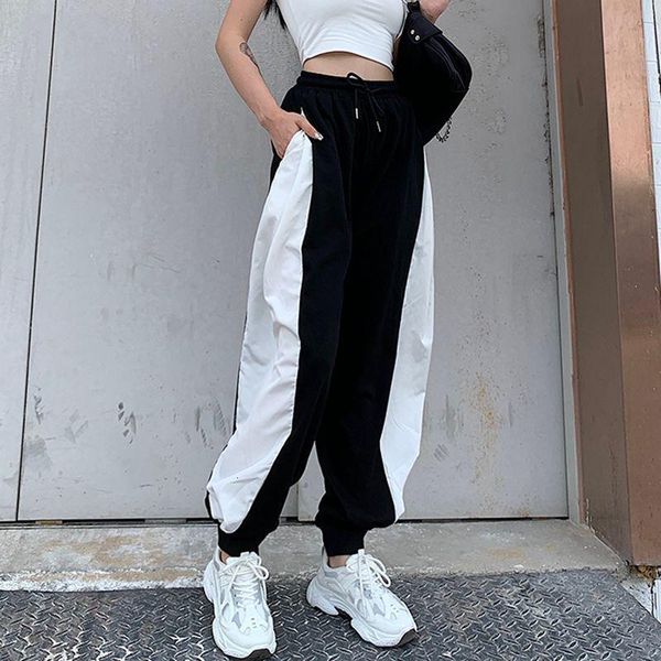 houzhou patchwork autumn sweatpants women loose baggy track pants womens joggers bunch legs trousers, Black;white
houzhou patchwork autumn sweatpants women loose baggy track pants womens joggers bunch legs trousers, Black;white