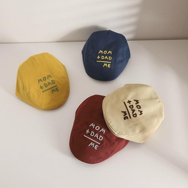 caps & hats children's with the same letter embroidery personality fashion boys and girls berets pography props, Yellow
caps & hats children's with the same letter embroidery personality fashion boys and girls berets pography props, Yellow