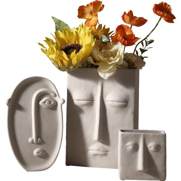 vases nordic creative ceramic vase simple face decoration bedroom livingroom porch flower arrangement home
vases nordic creative ceramic vase simple face decoration bedroom livingroom porch flower arrangement home