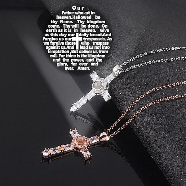 pendant necklaces 100 languages i love you projection for women men cross chain necklace choker fashion jewelry gift dropship, Silver
pendant necklaces 100 languages i love you projection for women men cross chain necklace choker fashion jewelry gift dropship, Silver