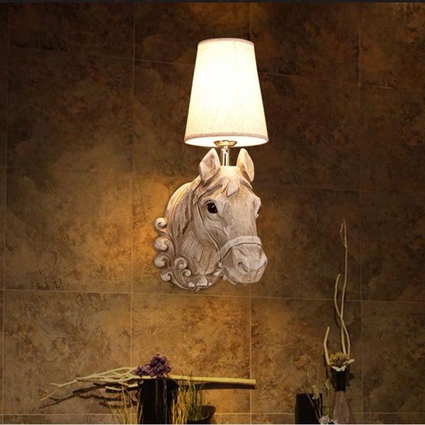 wall lamp modern simple retro resin horsehead european-style creative personality restaurant decoration room bedside led light
wall lamp modern simple retro resin horsehead european-style creative personality restaurant decoration room bedside led light