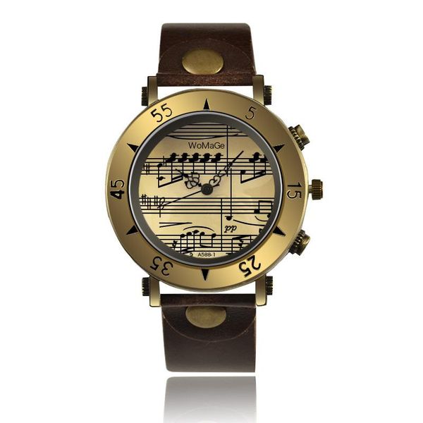 wristwatches men's women's creative quartz watches personalized dials fashion ladies luxury leather wristbands, Slivery;brown
wristwatches men's women's creative quartz watches personalized dials fashion ladies luxury leather wristbands, Slivery;brown