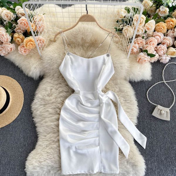 casual dresses chain strap white black sleeveless summer women 2021 fashion chic folds mini club night out bodycon vestidos snwr, Black;gray
casual dresses chain strap white black sleeveless summer women 2021 fashion chic folds mini club night out bodycon vestidos snwr, Black;gray