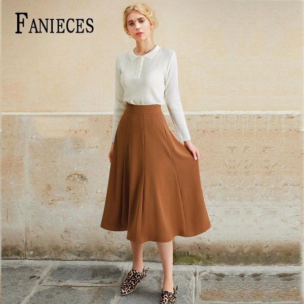 women elegant formal ol ladies skirt fashion party office solid black khaki apricot casual elastic waist woman skirts faldas
women elegant formal ol ladies skirt fashion party office solid black khaki apricot casual elastic waist woman skirts faldas