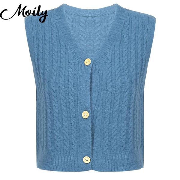 women's vests women sweater vest student winter sleeveless knitted tank coat v neck button female casual sweet vintage cardigan waistc, Black;white
women's vests women sweater vest student winter sleeveless knitted tank coat v neck button female casual sweet vintage cardigan waistc, Black;white