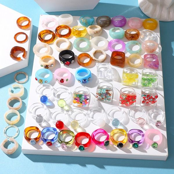 cute transparent resin colorful fruit acrylic rings for women geometry irregular ring korea fashion jewelry wedding, Slivery;golden
cute transparent resin colorful fruit acrylic rings for women geometry irregular ring korea fashion jewelry wedding, Slivery;golden