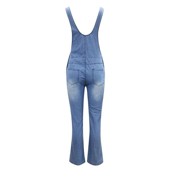 women's jeans hole ripped jumpsuits washed denim bib overalls casual high-waisted rompers, Blue
women's jeans hole ripped jumpsuits washed denim bib overalls casual high-waisted rompers, Blue