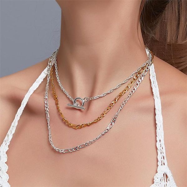 fashion classic figaro chain necklace men gold silver color long for women jewelry pendant necklaces
fashion classic figaro chain necklace men gold silver color long for women jewelry pendant necklaces