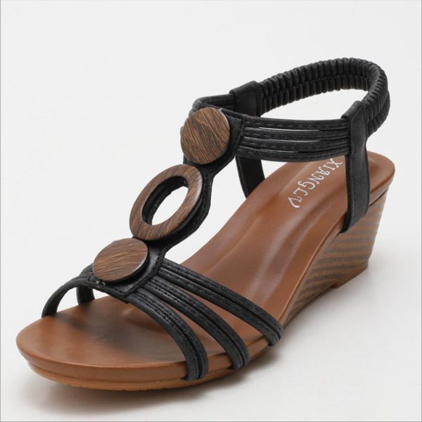 sandals 2021 summer style casual fashion comfortable all-match soft-soled slope with thick-soled retro women's xm084, Black
sandals 2021 summer style casual fashion comfortable all-match soft-soled slope with thick-soled retro women's xm084, Black