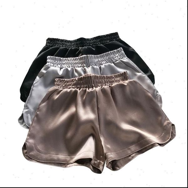 womens short summer casual women bottoms satin shorts faux silk shiny glitter wide leg trouser mid waisted 914 a079, White;black
womens short summer casual women bottoms satin shorts faux silk shiny glitter wide leg trouser mid waisted 914 a079, White;black