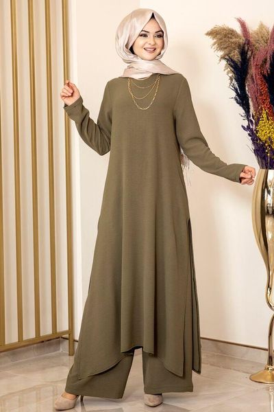 ethnic clothing khaki colour two pieces women dress. elegant and quality muslim season fashion. made in turkey. kaftan. caftan, Red
ethnic clothing khaki colour two pieces women dress. elegant and quality muslim season fashion. made in turkey. kaftan. caftan, Red
