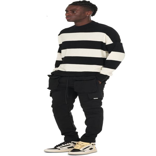 men's hoodies & sweatshirts 2021fw represent black white hoodie stripes of the women high-quality men neck vintage hole knitted sweater
men's hoodies & sweatshirts 2021fw represent black white hoodie stripes of the women high-quality men neck vintage hole knitted sweater