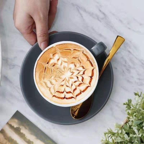 cups & saucers mhv 220 ml high-grade ceramic coffee cup set simple european style cappuccino flower latte
cups & saucers mhv 220 ml high-grade ceramic coffee cup set simple european style cappuccino flower latte