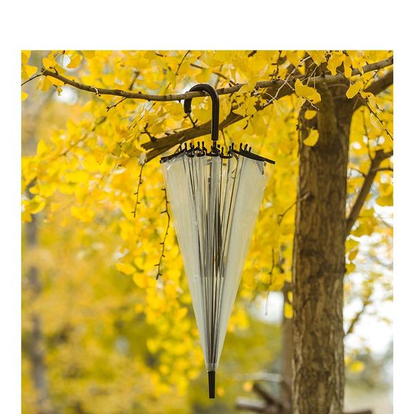 umbrellas 16k semi-automatic transparent umbrella japanese style literary long handle couple environmental protection
umbrellas 16k semi-automatic transparent umbrella japanese style literary long handle couple environmental protection