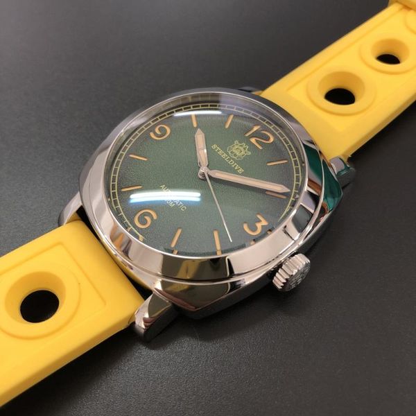 wristwatches steeldive 1938 dive watches 200m japan nh35 watch mechanical men rubber strap, Slivery;brown
wristwatches steeldive 1938 dive watches 200m japan nh35 watch mechanical men rubber strap, Slivery;brown