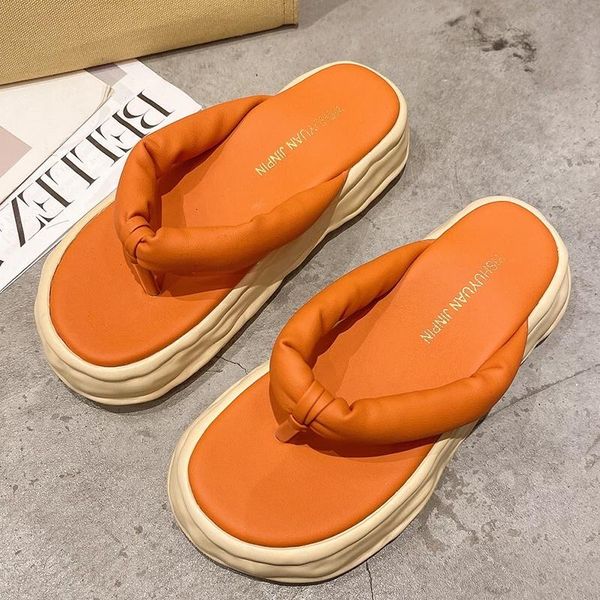 slippers white casual flip flops women soft leather platformform with summer fashion peep toe mules slides, Black
slippers white casual flip flops women soft leather platformform with summer fashion peep toe mules slides, Black