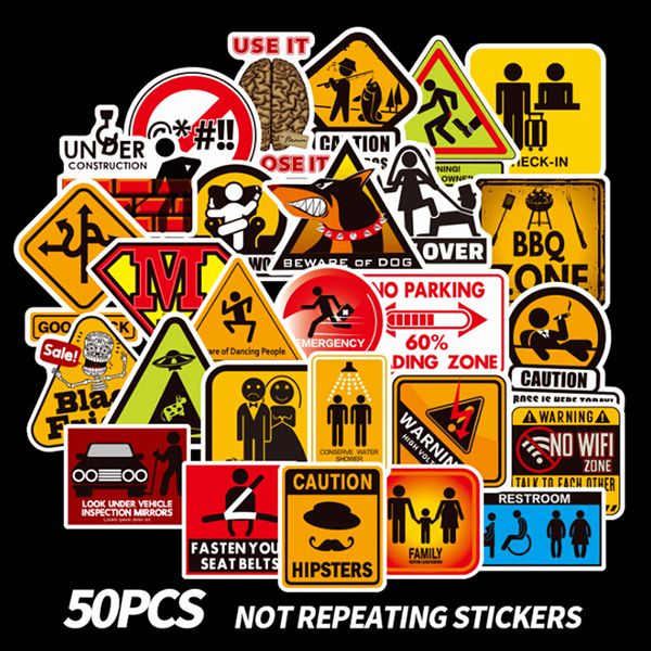 50Pcs Banning Signs Stickers Warning Danger Reminder Waterproof Decal Sticker to DIY Car Laptop Suitcase Motorcycle Snowboard 
50Pcs Banning Signs Stickers Warning Danger Reminder Waterproof Decal Sticker to DIY Car Laptop Suitcase Motorcycle Snowboard
