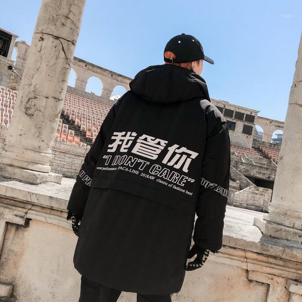 women's trench coats winter black wild thick hooded men's jacket fashion hip hop long section plus cotton warm snow clothing, Tan;black
women's trench coats winter black wild thick hooded men's jacket fashion hip hop long section plus cotton warm snow clothing, Tan;black