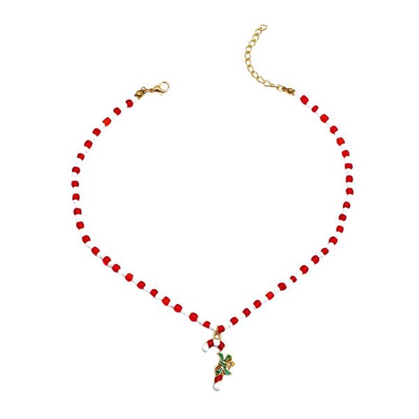 pendant necklaces fashion design women christmas handmade beaded necklace gift red rice bead cane clavicle chain ethnic style choker, Silver
pendant necklaces fashion design women christmas handmade beaded necklace gift red rice bead cane clavicle chain ethnic style choker, Silver