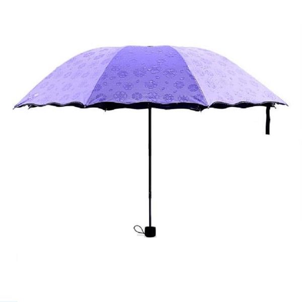 umbrellas ladies' sun shine umbrella blossoms in water changes color parasol triple fold travel rubber sunscreen uv woman umbrell 
umbrellas ladies' sun shine umbrella blossoms in water changes color parasol triple fold travel rubber sunscreen uv woman umbrell
