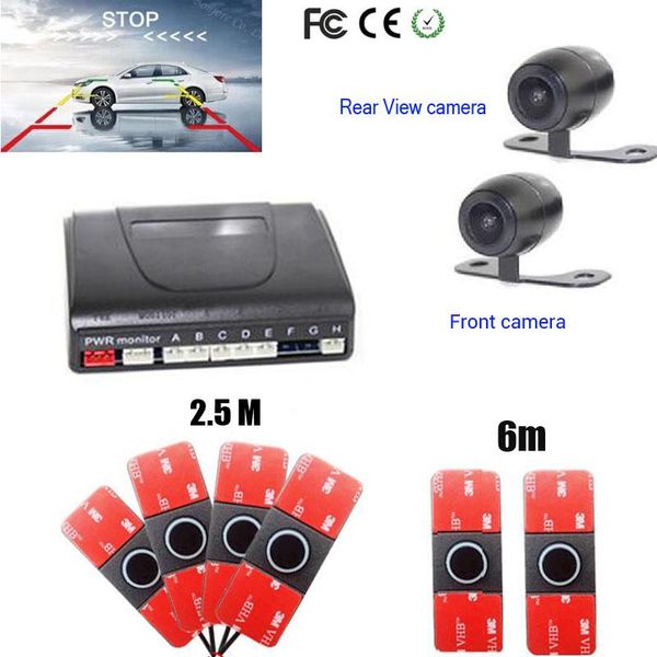 car rear view cameras& parking sensors 16mm flat original visible dual core cpu video 6 sensor radar distance alarm system rearview & front
car rear view cameras& parking sensors 16mm flat original visible dual core cpu video 6 sensor radar distance alarm system rearview & front