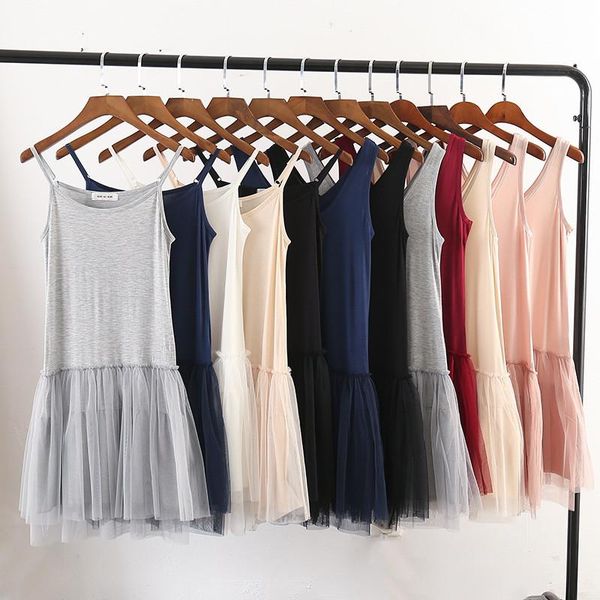 casual dresses 2021 women summer lace dress modal patchwork mesh female sleeveless tank midi long beach vestidos ab1847, Black;gray
casual dresses 2021 women summer lace dress modal patchwork mesh female sleeveless tank midi long beach vestidos ab1847, Black;gray