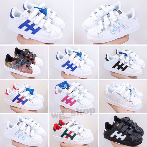 kids shoes children stan smith superstar girls child boys baby skateboarding casual sport size 24-35, Black
kids shoes children stan smith superstar girls child boys baby skateboarding casual sport size 24-35, Black