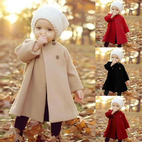 girls autumn winter wool blends jacket baby new warm thick coat children casual outerwear kids solid active wearing clothes, Blue;gray
girls autumn winter wool blends jacket baby new warm thick coat children casual outerwear kids solid active wearing clothes, Blue;gray
