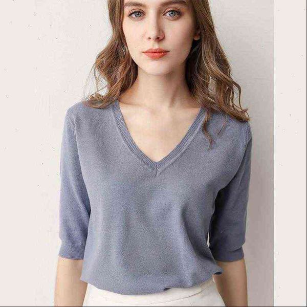 spring women sweater summer basic sweaters and pullovers solid v neck short sleeved knit cashmere thin casual jumper female, White;black
spring women sweater summer basic sweaters and pullovers solid v neck short sleeved knit cashmere thin casual jumper female, White;black