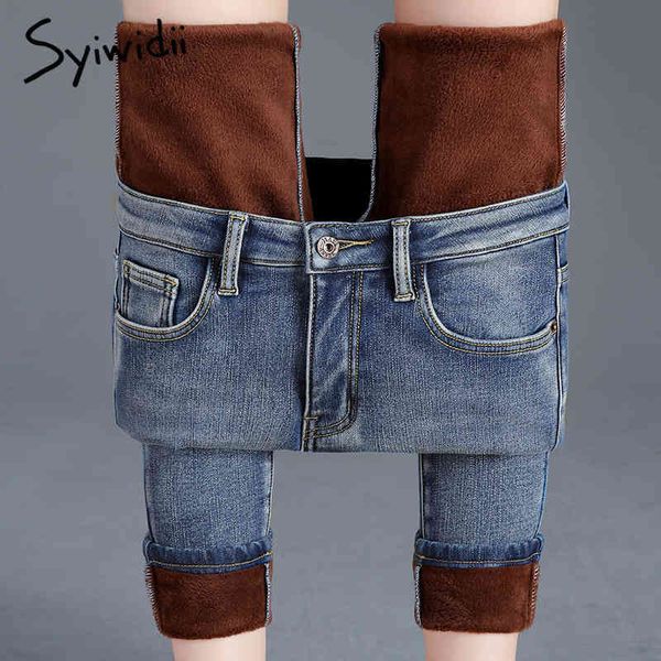 fleece jeans woman plus size denim pants high waist pencil pant stretch warm vintage bleached washed coated jeans street 210417, Blue
fleece jeans woman plus size denim pants high waist pencil pant stretch warm vintage bleached washed coated jeans street 210417, Blue