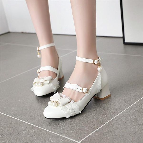 dress shoes ymechic fashion sweet princess lace ruffles butterfly-knot chunky heels mary jane heel pumps lolita women party wedding, Black
dress shoes ymechic fashion sweet princess lace ruffles butterfly-knot chunky heels mary jane heel pumps lolita women party wedding, Black