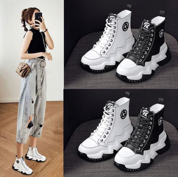 classic womens knit mid-casual boots shoes sneaker ladies platform dress walking trainer lace-up boot sneakers chaussures, Black
classic womens knit mid-casual boots shoes sneaker ladies platform dress walking trainer lace-up boot sneakers chaussures, Black