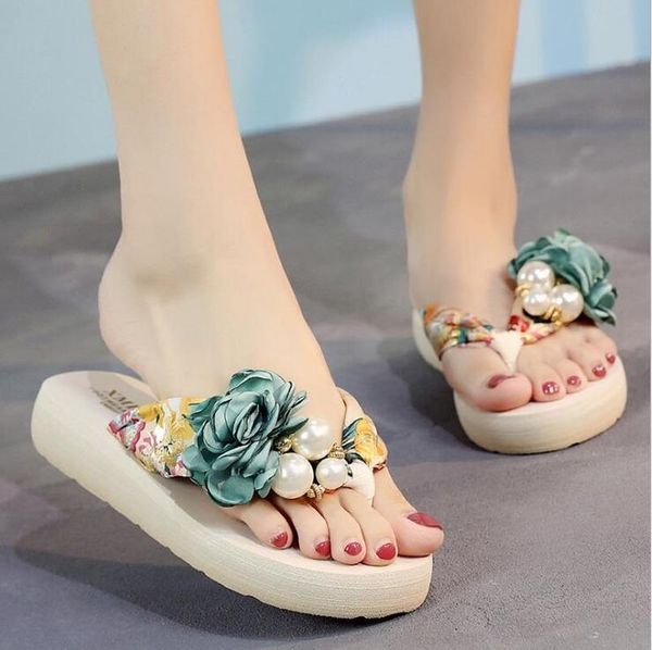 summer beach flip flops women's sandals handmade flowers casual clip flat slippers outside wearing shoes plus size 35-41, Black
summer beach flip flops women's sandals handmade flowers casual clip flat slippers outside wearing shoes plus size 35-41, Black