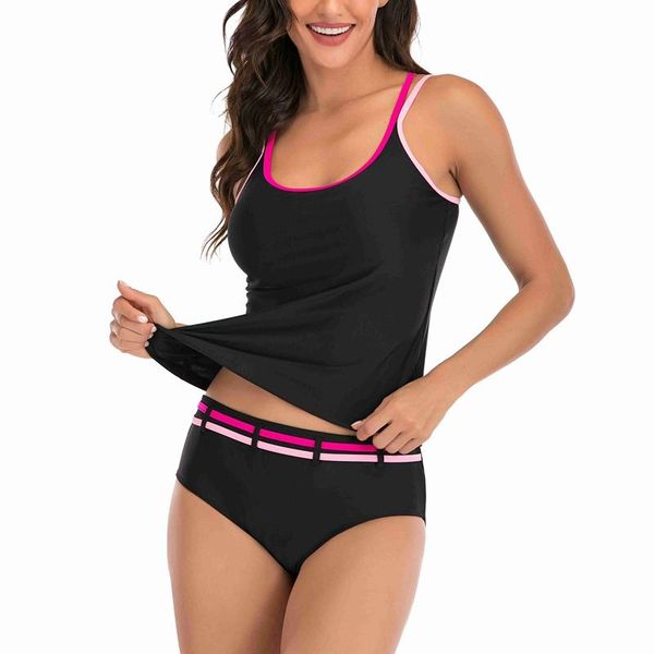 one-piece suits s-5xl plus size bathing suit women two piece swimsuit tankini set large swimwear sport retro swimming 2021
one-piece suits s-5xl plus size bathing suit women two piece swimsuit tankini set large swimwear sport retro swimming 2021