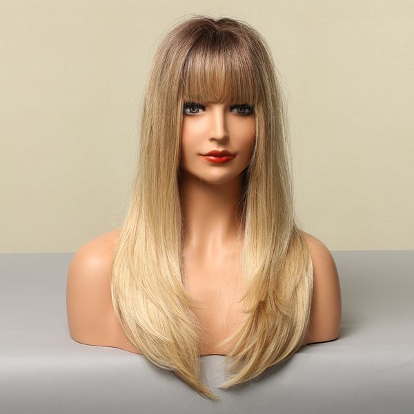 costume accessories easihair long straight golden synthetic wigs blonde ombre wigs for women natural hair wigs with bangs daily wig heat res, Silver
costume accessories easihair long straight golden synthetic wigs blonde ombre wigs for women natural hair wigs with bangs daily wig heat res, Silver