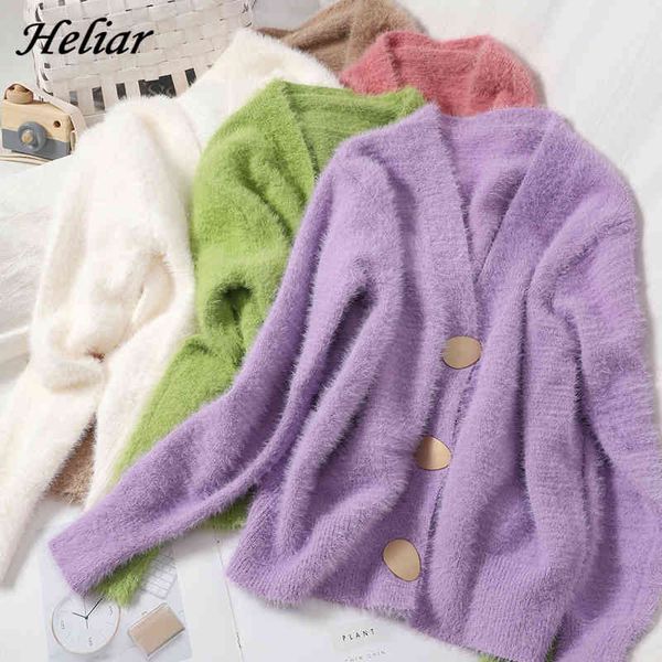 chic women knitted mohair cardigan sweater coats big buttons v-neck winter loose sweaters purple outwear 210518, White;black
chic women knitted mohair cardigan sweater coats big buttons v-neck winter loose sweaters purple outwear 210518, White;black