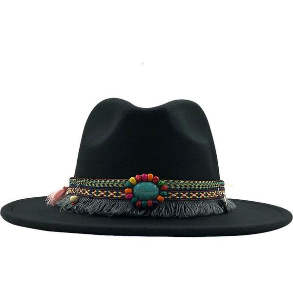 wide brim hats 2021 fashionable woolen felt fedora hat for women panama solid winter men vintage black white formal, Blue;gray
wide brim hats 2021 fashionable woolen felt fedora hat for women panama solid winter men vintage black white formal, Blue;gray