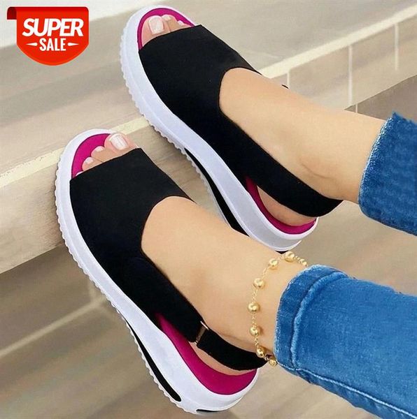 women's sandals summer beach casual shoes platform peep toe chunky heels ladies slip on buckle flats for women #r09l, Black
women's sandals summer beach casual shoes platform peep toe chunky heels ladies slip on buckle flats for women #r09l, Black