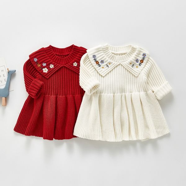 girl's dresses spring kids girls floral collar wool princess es sweet style fashion clothes e01 1dzu, Red;yellow
girl's dresses spring kids girls floral collar wool princess es sweet style fashion clothes e01 1dzu, Red;yellow