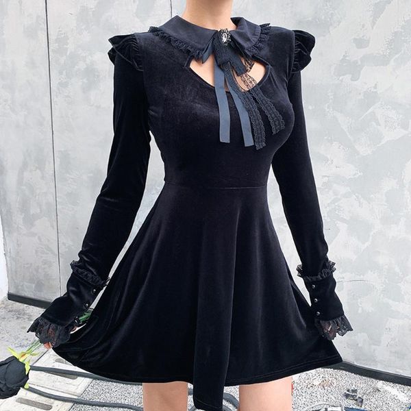 casual dresses spring ladies dress pleated black punk wind strap zipper push high slim slimming party mini z1119, Black;gray
casual dresses spring ladies dress pleated black punk wind strap zipper push high slim slimming party mini z1119, Black;gray