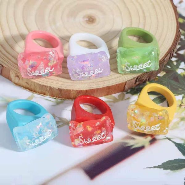 cluster rings cute sugar letter resin geometric finger for women fashion girls candy color wholesale jewelry, Golden;silver
cluster rings cute sugar letter resin geometric finger for women fashion girls candy color wholesale jewelry, Golden;silver