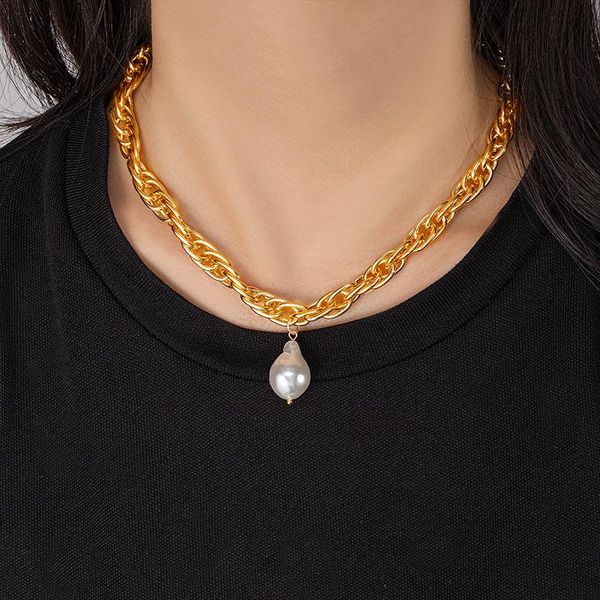pendant necklaces ladies necklace 2021 project gold chain exquisite pearl elegant fashion jewelry women, Silver
pendant necklaces ladies necklace 2021 project gold chain exquisite pearl elegant fashion jewelry women, Silver