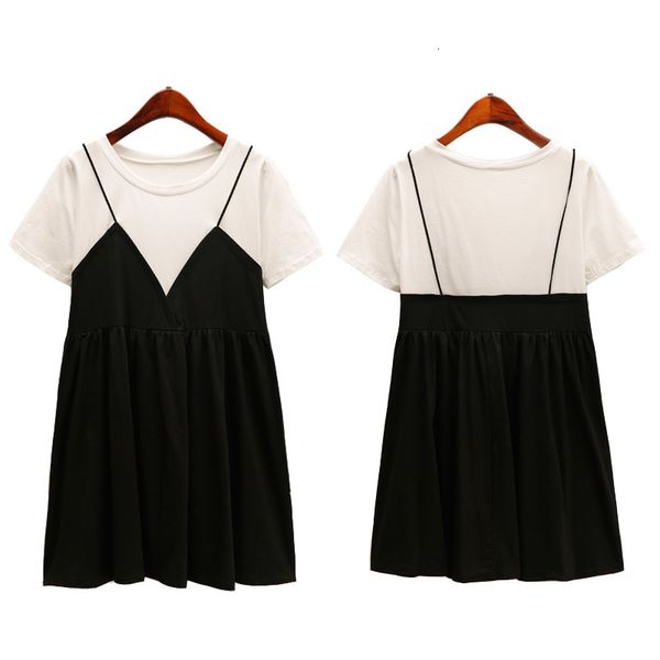 casual dresses arrival summer korean fashion clothing women preppy style faux two piece loose plus size l-5xl cotton short dress 5312 a94c, Black;gray
casual dresses arrival summer korean fashion clothing women preppy style faux two piece loose plus size l-5xl cotton short dress 5312 a94c, Black;gray