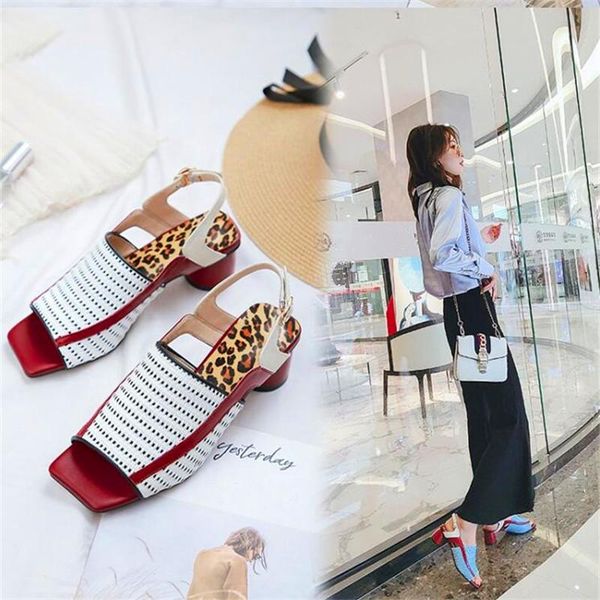 summer women's shoes retro woven sandals ladies open toe chunky heels high square, Black
summer women's shoes retro woven sandals ladies open toe chunky heels high square, Black