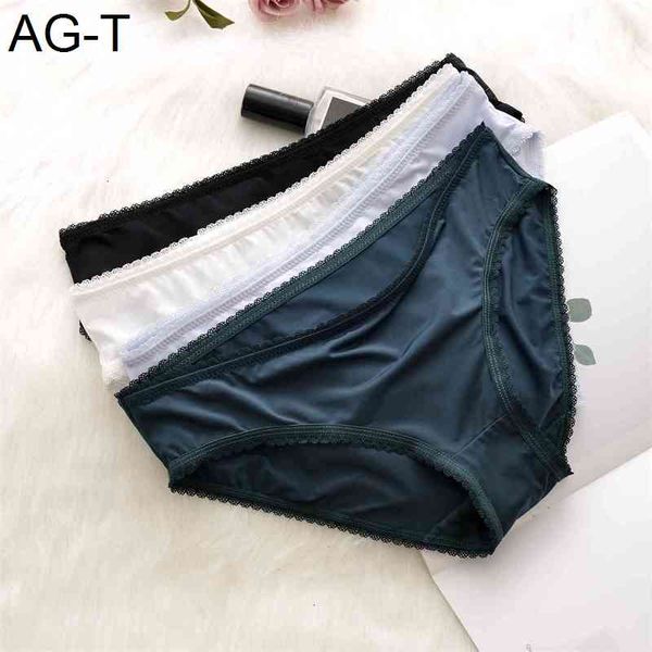 267 women's ice silk no sense triangle summer thin cotton crotch girl simple fresh underwear, Black;pink
267 women's ice silk no sense triangle summer thin cotton crotch girl simple fresh underwear, Black;pink