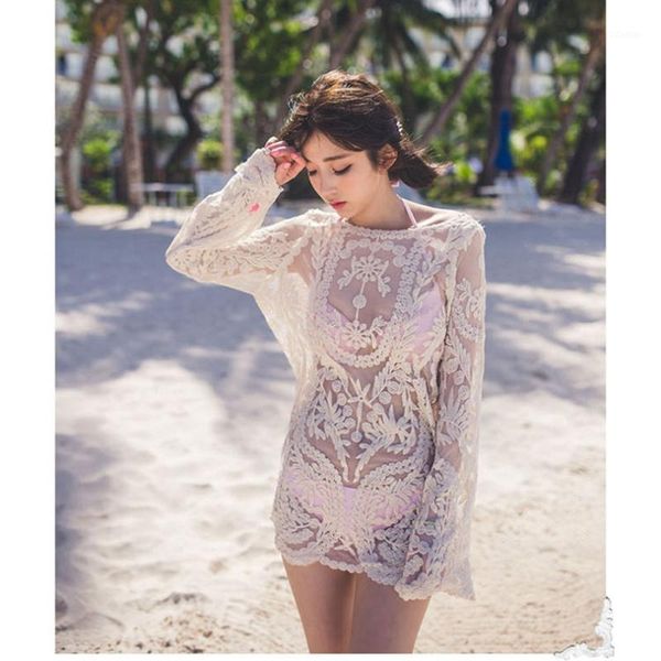 women's blouses & shirts ladies handmade crochet summer beach lace cool shirt women bohemian blouse, White
women's blouses & shirts ladies handmade crochet summer beach lace cool shirt women bohemian blouse, White