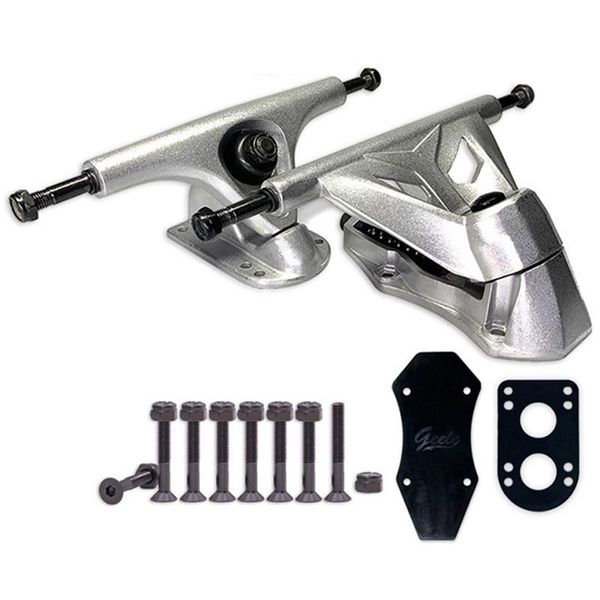 -geele skateboard bracket 6inch bridge double warping slide base gravity surf skateboarding
-geele skateboard bracket 6inch bridge double warping slide base gravity surf skateboarding