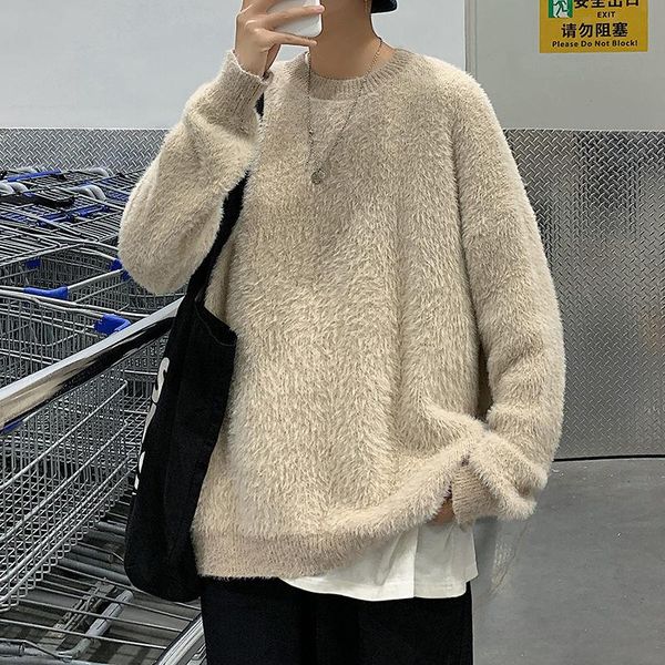 men's sweaters o-neck hippocampus knitted sweater loose casual solid long sleeve pullover all-match jacquard autumn winter clothing, White;black
men's sweaters o-neck hippocampus knitted sweater loose casual solid long sleeve pullover all-match jacquard autumn winter clothing, White;black