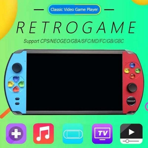 powkiddy x19 handheld retro game console 7.0inch built-in 1600/2500 8gb/16gb video player for fc/gba/nes portable players
powkiddy x19 handheld retro game console 7.0inch built-in 1600/2500 8gb/16gb video player for fc/gba/nes portable players