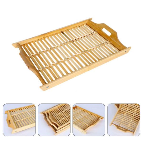 1pc bamboo tray household storage fruit plate tea for kitchen (khaki) planters & pots
1pc bamboo tray household storage fruit plate tea for kitchen (khaki) planters & pots